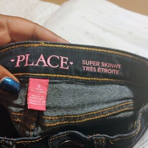 Place Super Skinny Jeans - Dark Blue